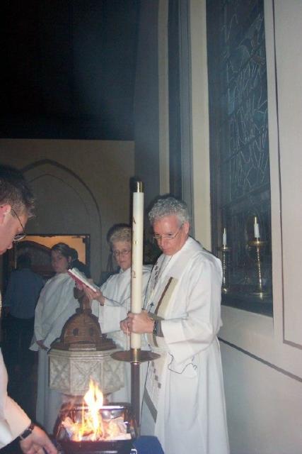Lighting of the 'Holy Fire'