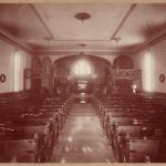 Interior of the old Trinity Episcopal Church after remodeling
