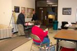 Curt & Paul get ready while Rita waits for our overnight guests