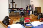 Donated clothing for the guys who need it