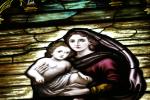 Madonna & Child. By Altar