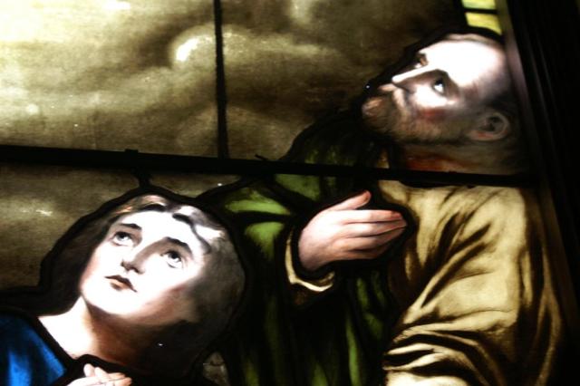 At the Ascension of Jesus
