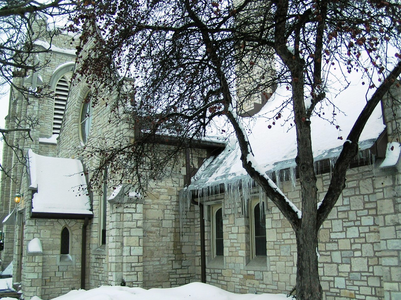 Exterior - Snow Icycles