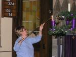 Lighting the Advent Wreath