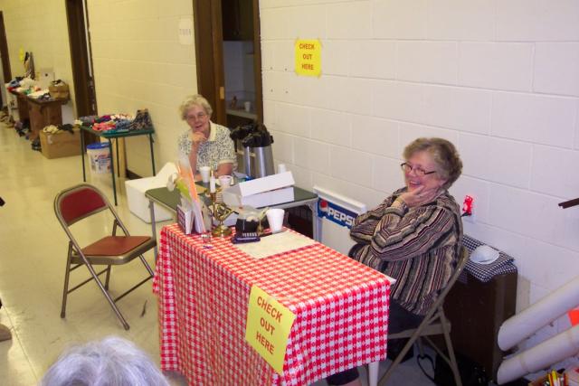 Jean and Mollie - Summer Rummage Sale