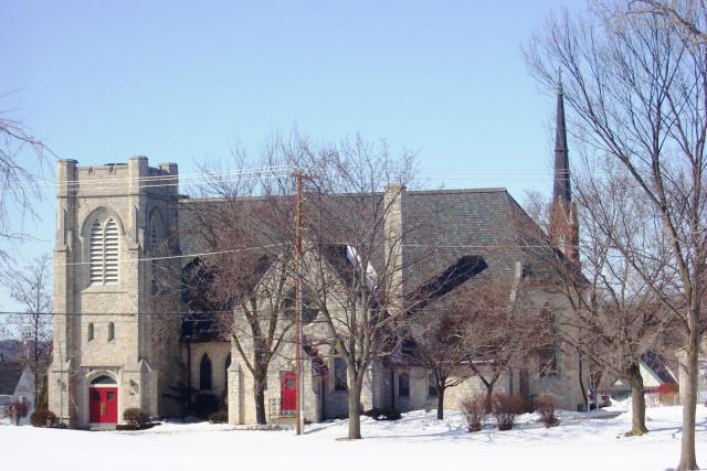 Trinity Episcopal Church in Winter